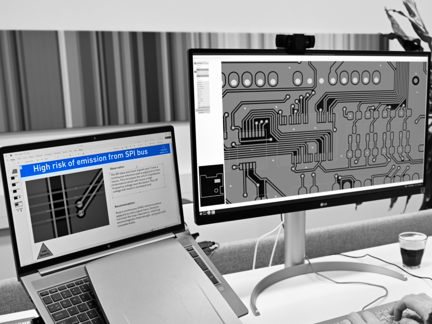Audit + validation - EMC guidance throughout the design process